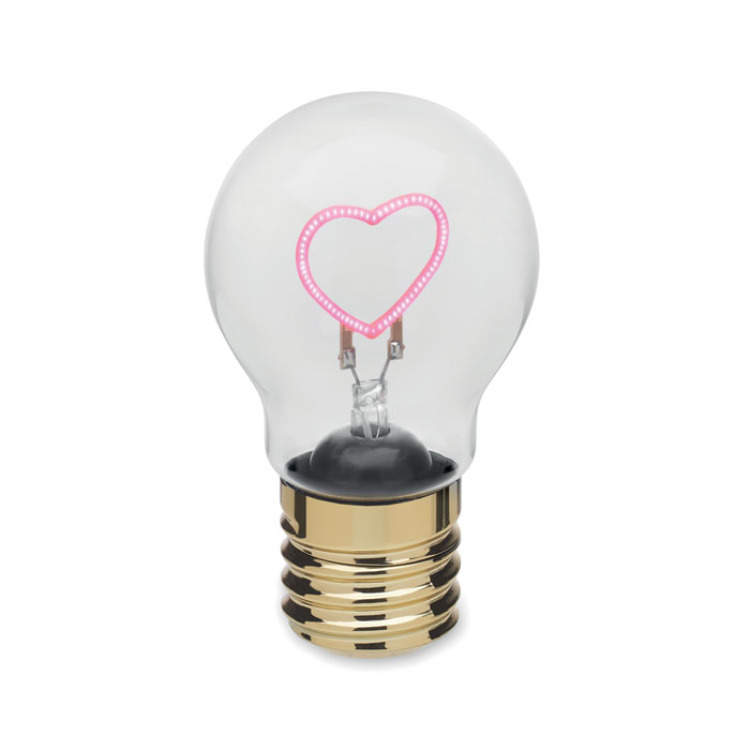 Ampoule d&eacute;corative LED Fuschia Fluo