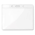 Badge 10x8 cm Transparent