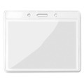 Badge 10x8 cm Transparent