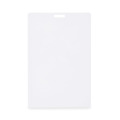 Badge lanyard 120 x 80mm Blanc