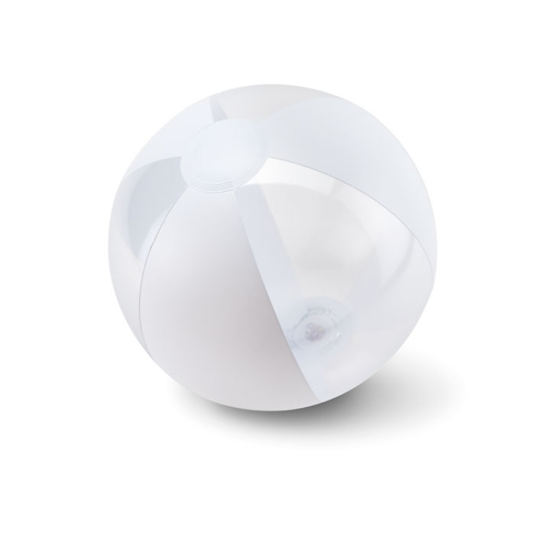 Ballon de plage gonflable Blanc