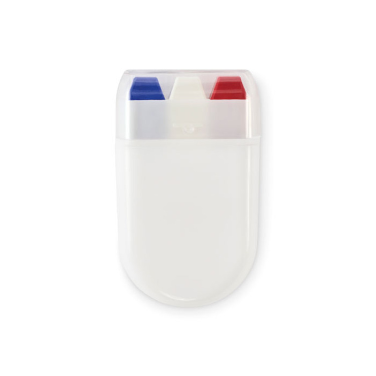 B&acirc;ton de maquillage drapeau Bleu Royal