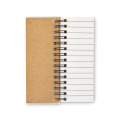 Bloc-notes et marqueurs en PP Beige