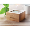 Bo&icirc;te &agrave; th&eacute; en bambou Bois