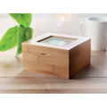 Bo&icirc;te &agrave; th&eacute; en bambou Bois