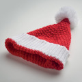 Bonnet de No&euml;l en tricot Rouge