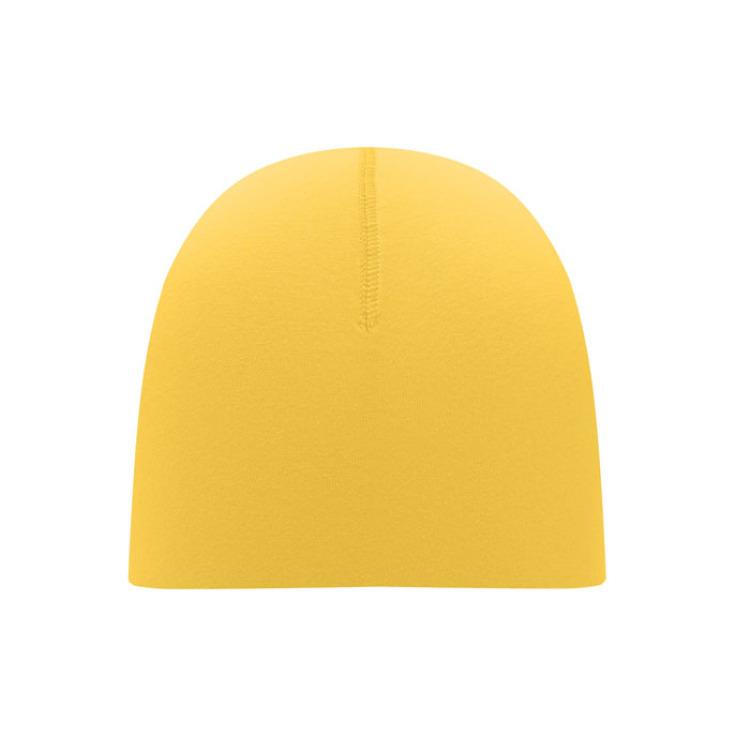 Bonnet unisexe en coton Jaune