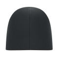 Bonnet unisexe en coton Noir