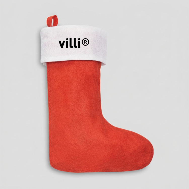Botte de no&euml;l Rouge