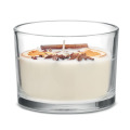 Bougie en cire v&eacute;g&eacute;tale 300 gr Blanc