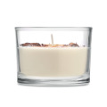 Bougie en cire v&eacute;g&eacute;tale 300 gr Blanc
