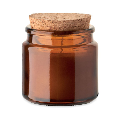 Bougie en cire végétale 70 gr Marron