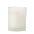 Bougie en cire v&eacute;g&eacute;tale 80 gr Blanc