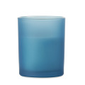 Bougie en cire v&eacute;g&eacute;tale 80 gr Bleu