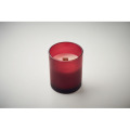 Bougie en cire v&eacute;g&eacute;tale 80 gr Bordeaux