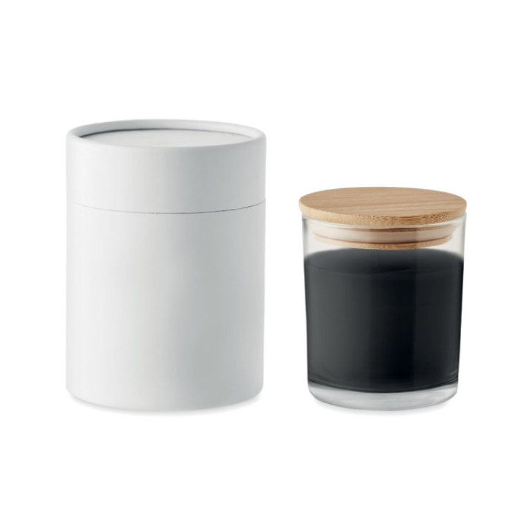 Bougie parfum&eacute;e &agrave; la vanille Noir