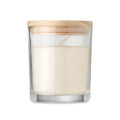 Bougie parfum&eacute;e &agrave; la vanille Transparent