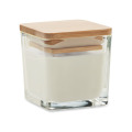 Bougie parfum&eacute;e carr&eacute;e 50gr Blanc