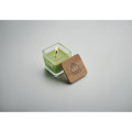 Bougie parfum&eacute;e carr&eacute;e 50gr Lime
