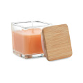 Bougie parfum&eacute;e carr&eacute;e 50gr Orange