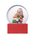 Boule &agrave; neige en verre Rouge