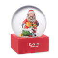 Boule &agrave; neige en verre Rouge