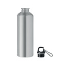 Bouteille &agrave; simple paroi 1L Argent Mat