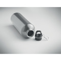 Bouteille &agrave; simple paroi 1L Argent Mat