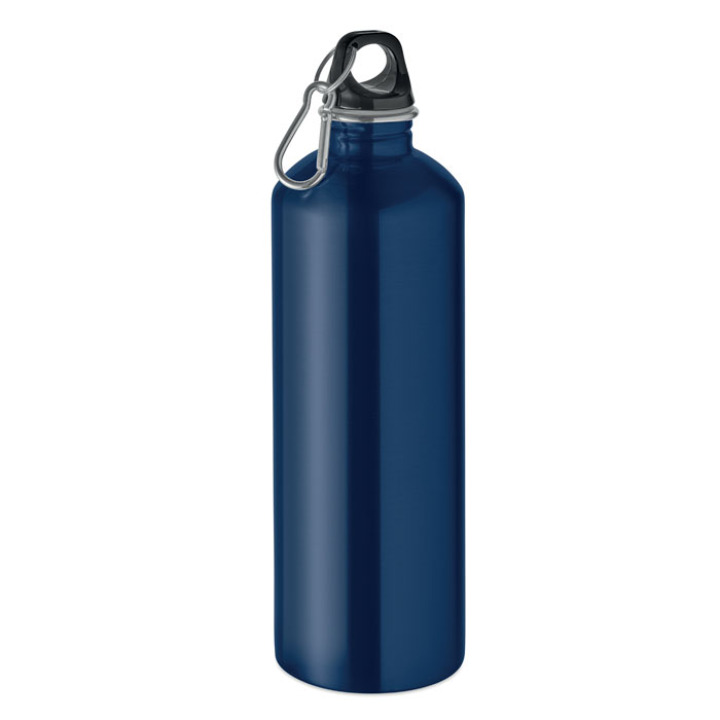 Bouteille à simple paroi 1L Bleu Marine