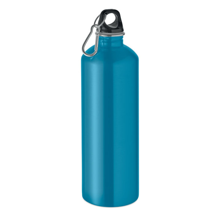 Bouteille &agrave; simple paroi 1L Turquoise