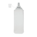 Bouteille d'eau pliable 500ml Blanc Transparent