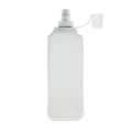 Bouteille d'eau pliable 500ml Blanc Transparent
