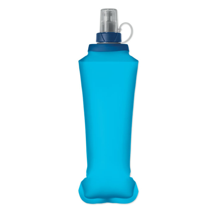 Bouteille deau pliable 500ml Bleu Royal