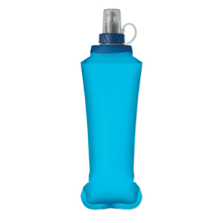 Bouteille d'eau pliable 500ml Bleu Royal