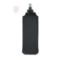 Bouteille d'eau pliable 500ml Noir