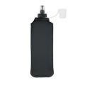 Bouteille d'eau pliable 500ml Noir