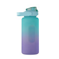 Bouteille d'eau RPET 2L Turquoise