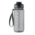 Bouteille de sport 700ml Gris Transparent