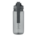 Bouteille de sport 700ml Gris Transparent