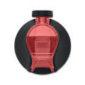 Bouteille de sport 700ml Rouge Transparent