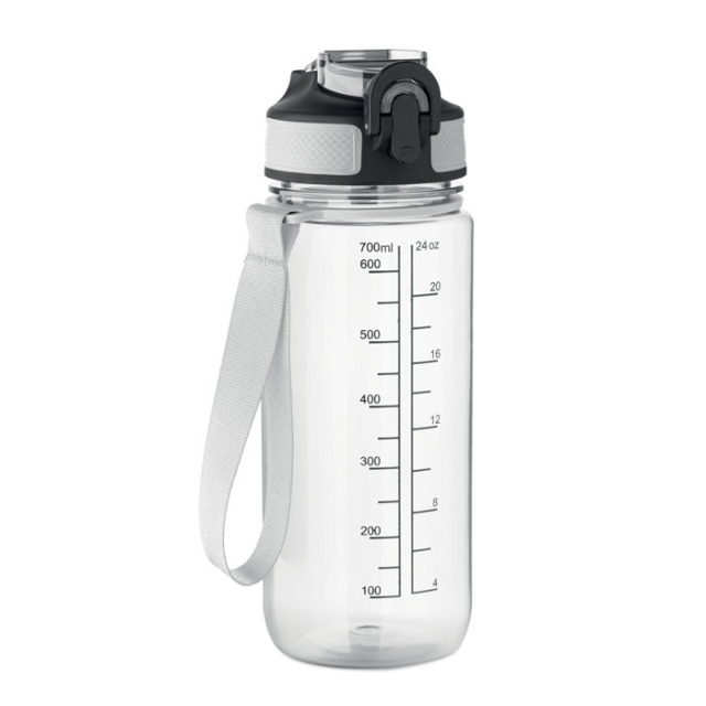 Bouteille de sport 700ml Transparent