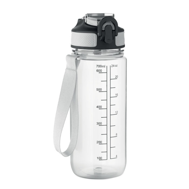 Bouteille de sport 700ml Transparent