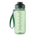Bouteille de sport 700ml Vert Transparent