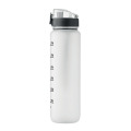 Bouteille de sport RPET 1L Blanc Transparent