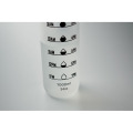 Bouteille de sport RPET 1L Blanc Transparent