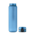 Bouteille de sport RPET 1L Bleu Clair Transparent