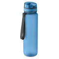 Bouteille de sport RPET 1L Bleu Clair Transparent