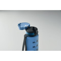 Bouteille de sport RPET 1L Bleu Clair Transparent