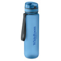 Bouteille de sport RPET 1L Bleu Clair Transparent