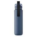 Bouteille de sport RPET 1L Bleu Marine
